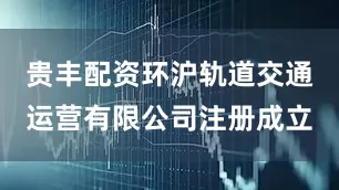 贵丰配资环沪轨道交通运营有限公司注册成立